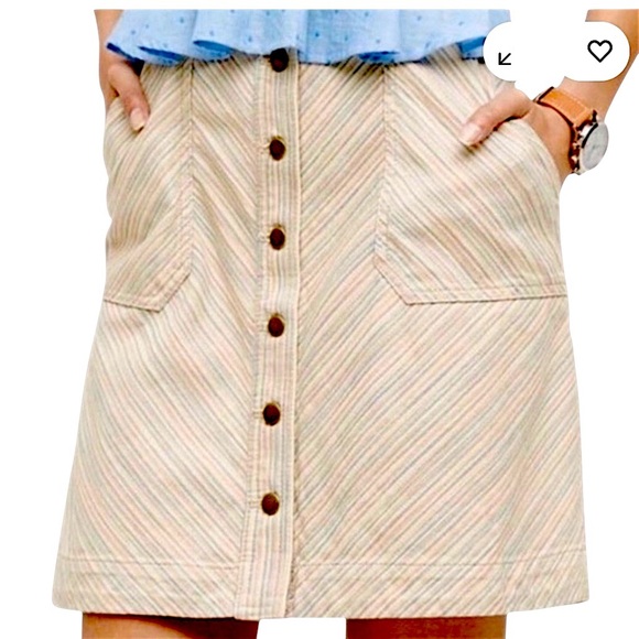 Pilcro and the Letterpress Dresses & Skirts - NWOT Pilcro and the Letterpress Chino Rainbow Skirt